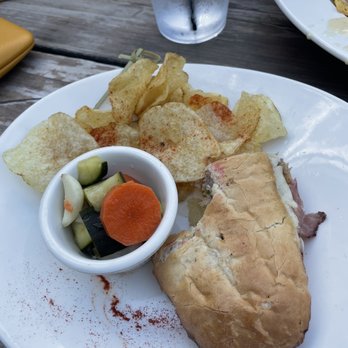 The Post - Cuban sandwich and chips - New American Near Me - Fort Worth, Texas The Post - Cuban sandwich and chips - New American Near Me - Fort Worth, Texas