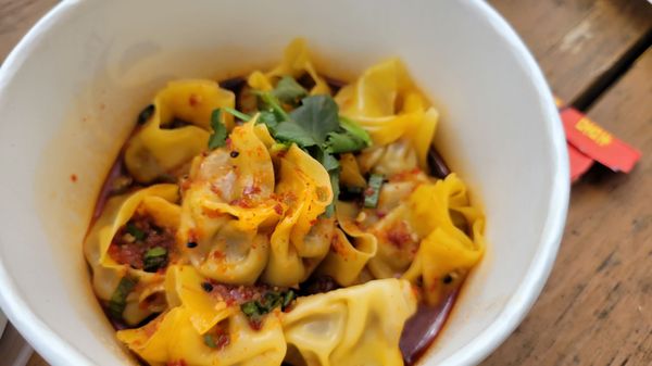 Photo of The Dumpling Lady - Charlotte, NC, US. Sheng du dumplings