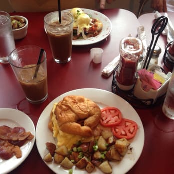 Cafe Conti - Eggs Benedict and breakfast croissant - Breakfast & Brunch Near Me - New Orleans, Louisiana Cafe Conti - Eggs Benedict and breakfast croissant - Breakfast & Brunch Near Me - New Orleans, Louisiana