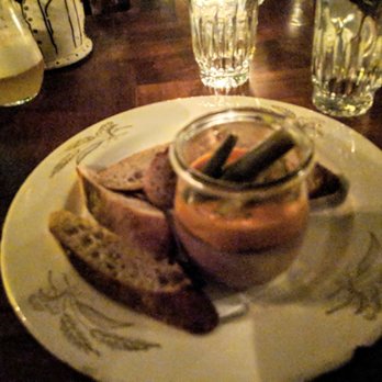 Billy Sunday - Chicken Liver Mousse - piquillo peppers, house pickles - Cocktail Bars Near Me - Chicago, Illinois