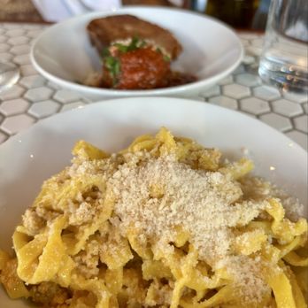 Artusi - Tagliatelle with rabbit ragu bianca - Italian Near Me - Seattle, Washington