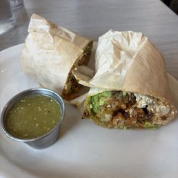 Vegan Famous breakfast burrito Vegan Famous breakfast burrito