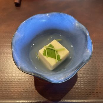 Sushi Kashiba - Egg Custard Tofu - Japanese Near Me - Seattle, Washington Sushi Kashiba - Egg Custard Tofu - Japanese Near Me - Seattle, Washington