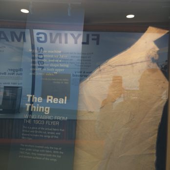 Wright Brothers National Memorial - Original cloth from the first flyer - Landmarks & Historical Buildings Near Me - Kill Devil Hills, North Carolina Wright Brothers National Memorial - Original cloth from the first flyer - Landmarks & Historical Buildings Near Me - Kill Devil Hills, North Carolina