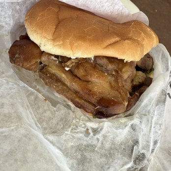 Pine Tree Cafe - Teriyaki Chicken Burger - Breakfast & Brunch Near Me - Kailua-Kona, Hawaii Pine Tree Cafe - Teriyaki Chicken Burger - Breakfast & Brunch Near Me - Kailua-Kona, Hawaii