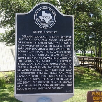 Monument Hill State Park - Kreische Complex historical marker. - Parks Near Me - La Grange, Texas Monument Hill State Park - Kreische Complex historical marker. - Parks Near Me - La Grange, Texas