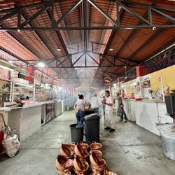 Mercado Tlacolula de Matamoros - Pasillo de humo