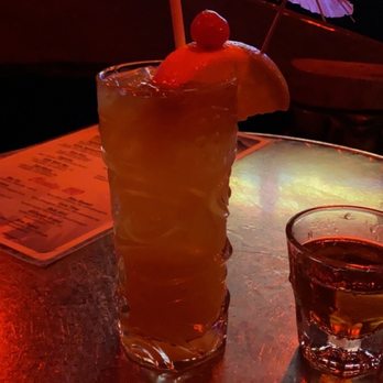 Tiki Haven - Maitai and whisky neat - Tiki Bars Near Me - San Francisco, California Tiki Haven - Maitai and whisky neat - Tiki Bars Near Me - San Francisco, California