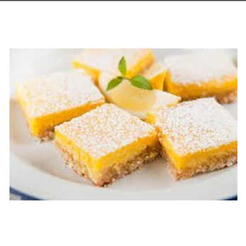 Sansational Sweets - a plate of lemon bars - Desserts Near Me Sansational Sweets - a plate of lemon bars - Desserts Near Me