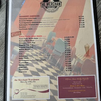 The Merchant Warehouse - Merchant menu 1 - Seafood Near Me - Bonne Bay, Newfoundland and Labrador The Merchant Warehouse - Merchant menu 1 - Seafood Near Me - Bonne Bay, Newfoundland and Labrador