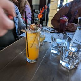 Loco Contigo  such a delicious drink and a beautiful presentation!
