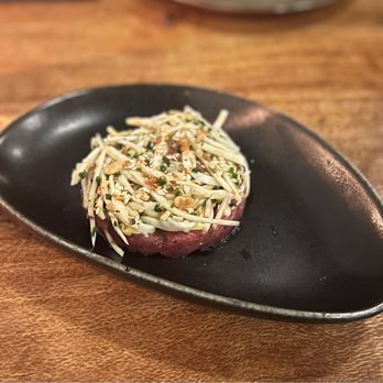 Itria - Bluefin Tuna Tartare with Pickled Celery Root - Italian Near Me - San Francisco, California Itria - Bluefin Tuna Tartare with Pickled Celery Root - Italian Near Me - San Francisco, California