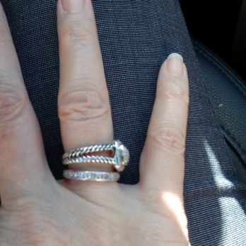 Burland Jewelry Center - layered with another ring and I still can't wear it. - Jewelry Near Me - Phoenix, Arizona Burland Jewelry Center - layered with another ring and I still can't wear it. - Jewelry Near Me - Phoenix, Arizona