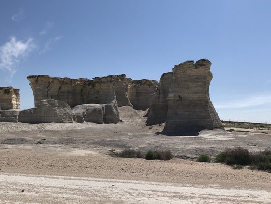 Monument Rocks by null