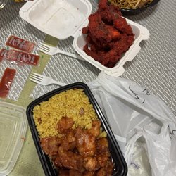 Golden Dragon Chinese Kitchen - Bar-B-Q Spare Ribs Orange Flavor Chicken Beef Lo Mein