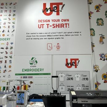 Uniqlo Soho - Print your own t shirt - Women's Clothing Near Me - New York, New York Uniqlo Soho - Print your own t shirt - Women's Clothing Near Me - New York, New York