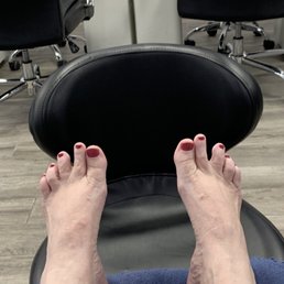 Pedi and some relaxed feet!