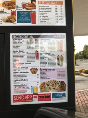 Menu photo 1 Sonic Drive-In Tacoma, WA Menu photo 1 Sonic Drive-In Tacoma, WA