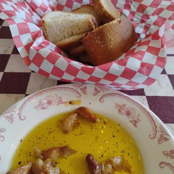 Anthony's Authentic Italian Cuisine - Bread with oil and roasted garlic - Bars Near Me - Providence, Rhode Island