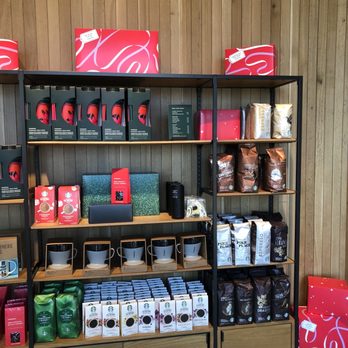 Starbucks - a display of coffee and chocolate products - Coffee & Tea Near Me - Ottawa, Illinois