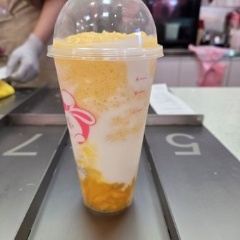 Ume Tea - Mango yogurt slush - Bubble Tea Near Me - Fremont, California Ume Tea - Mango yogurt slush - Bubble Tea Near Me - Fremont, California