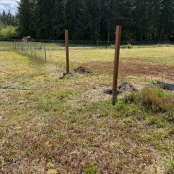 Washington home revival llc - Fence post install for gate - Handyman Near Me Washington home revival llc - Fence post install for gate - Handyman Near Me