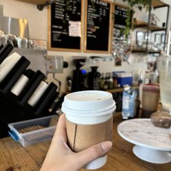 Monumental Market - Rose Garden Matcha at the coffee bar