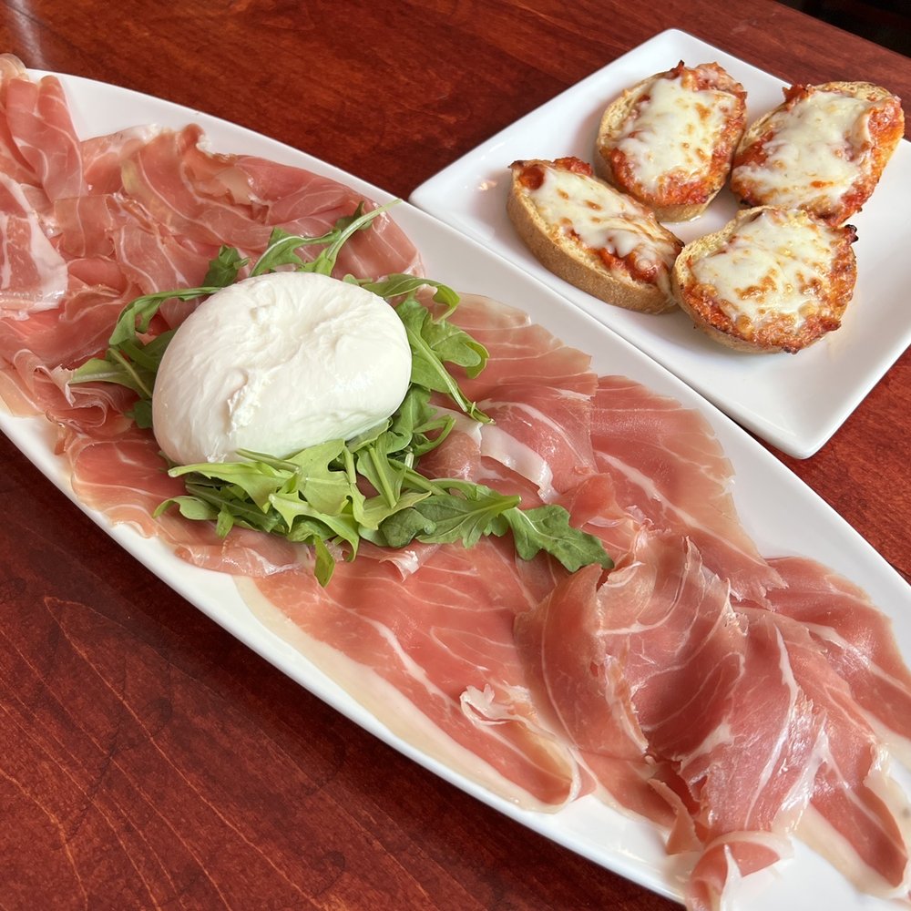 Davanti Ristorante - Burrata appetizer - Italian Near Me - Houston, Texas Davanti Ristorante - Burrata appetizer - Italian Near Me - Houston, Texas