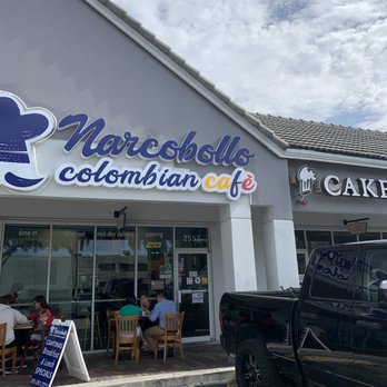 Narcobollo Restaurant - the front of the restaurant - Latin American Near Me - Doral, Florida