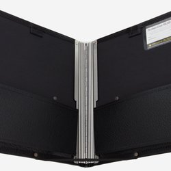 Small World MUSICFOLDER.com - Choose to hold music with retaining cords, rings, or both.
