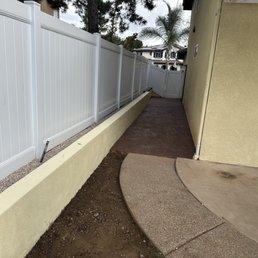 Retaining wall and walkway