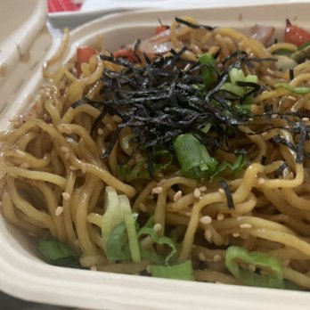 El Pez - Last time the yakisoba came in big container this is the tiny portion now. - Sushi Bars Near Me - San Diego, California El Pez - Last time the yakisoba came in big container this is the tiny portion now. - Sushi Bars Near Me - San Diego, California