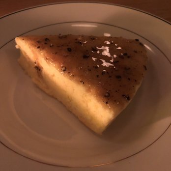 Nancy's Hustle - Parmesan black pepper honey cheesecake - New American Near Me - Houston, Texas Nancy's Hustle - Parmesan black pepper honey cheesecake - New American Near Me - Houston, Texas