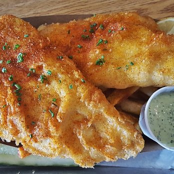 Slapfish - Double fish and chips, huge portions. I love their tartar sauce - Seafood Near Me - Albuquerque, New Mexico