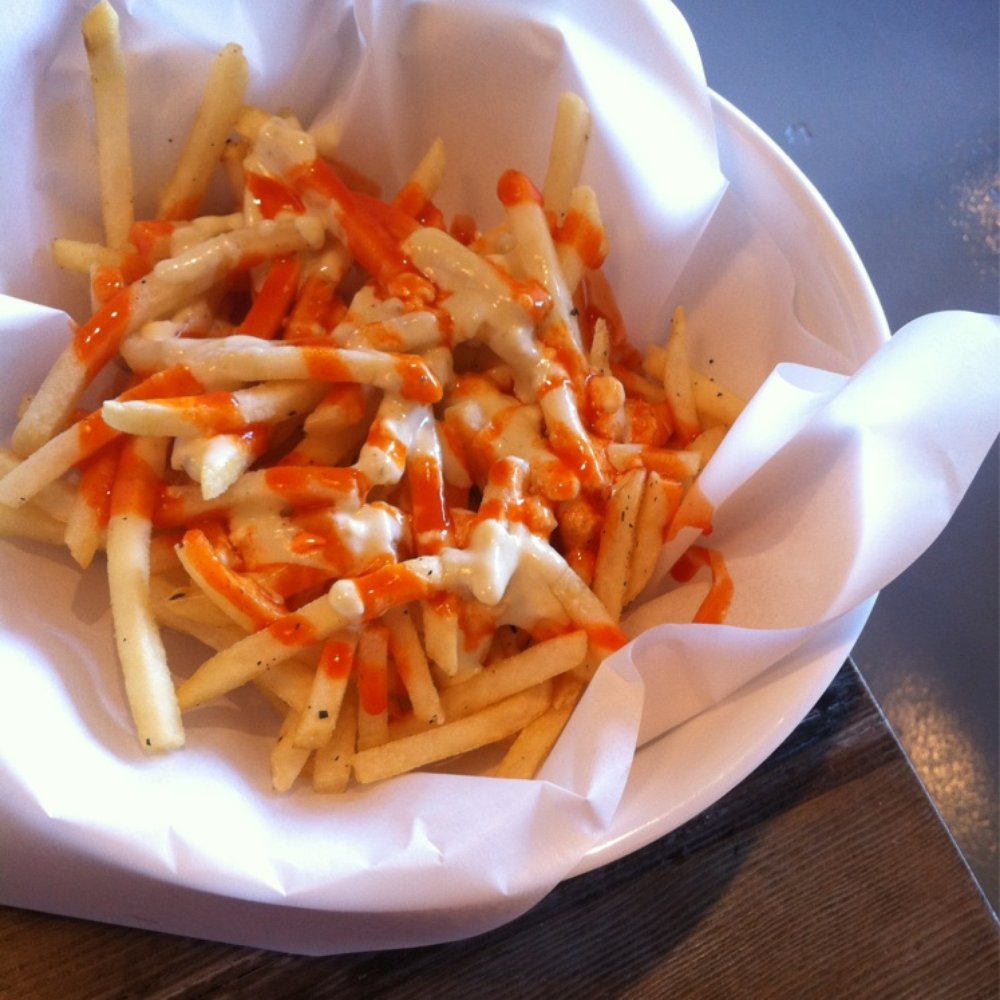 Cubby's - The buffalo fries- like wings, but on fries. Not to be missed! - New American Near Me - Provo, Utah Cubby's - The buffalo fries- like wings, but on fries. Not to be missed! - New American Near Me - Provo, Utah