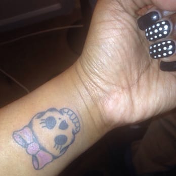 Lucky Draw Tattoo - my sister's cute skull - Tattoo Near Me - Marietta, Georgia Lucky Draw Tattoo - my sister's cute skull - Tattoo Near Me - Marietta, Georgia