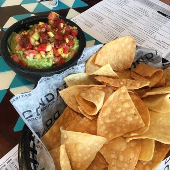 Condado Tacos - Chips with the Pineapple Honey Chipotle guac - Bars Near Me - Mason, Ohio