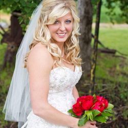 Harrahs Salon - We Love weddings! A very special day with beautiful hair!