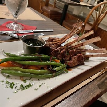 The Raintree Restaurant - New Zealand Rack Of Lamb - American Near Me - Saint Augustine, Florida