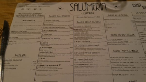 Menu photo 1 Salumeria Upnea Naples, NA Menu photo 1 Salumeria Upnea Naples, NA