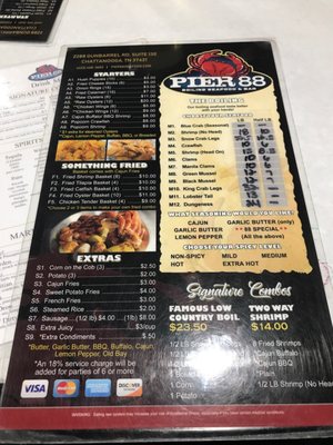 Menu photo 6 Pier 88 Boiling Seafood & Bar Chattanooga, TN Menu photo 6 Pier 88 Boiling Seafood & Bar Chattanooga, TN