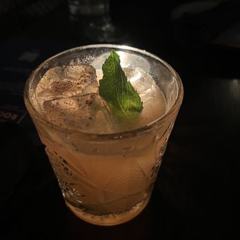ROOP Chicago Innovative Indian Restaurant & Cocktail Bar - Himalayan Sunset cocktail! - Indian Near Me - Chicago, Illinois