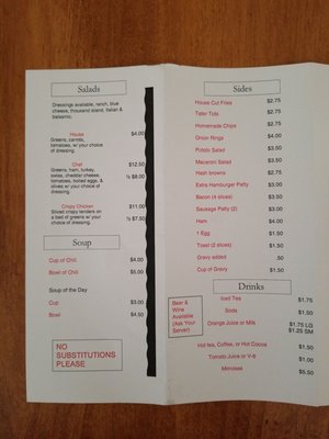 Menu photo 5 Debbie Sue's Cafe Prineville, OR Menu photo 5 Debbie Sue's Cafe Prineville, OR