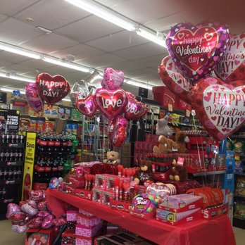 Dollar General - a valentine's day display in a store - Discount Store Near Me - Hialeah, Florida