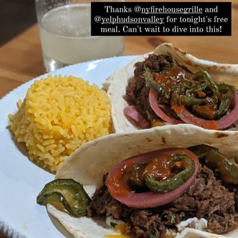NY Firehouse Grille - Steak tacos (1 was already eaten) - American Near Me - Peekskill, New York