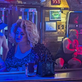 The Mineshaft - The friendly drag queen we saw at another bar. - Gay Bars Near Me - Long Beach, California