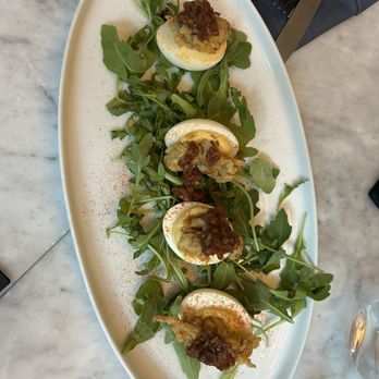Margeaux Supper Parlor - Deviled eggs - French Near Me - Cambridge, Massachusetts