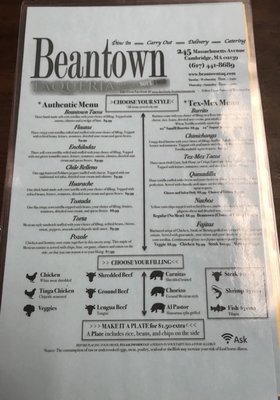 Menu photo 8 Beantown Taqueria Cambridge, MA
