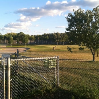 Quann Park - East entrance... See the water fountain?!? Yay!! - Dog Parks Near Me - Madison, Wisconsin