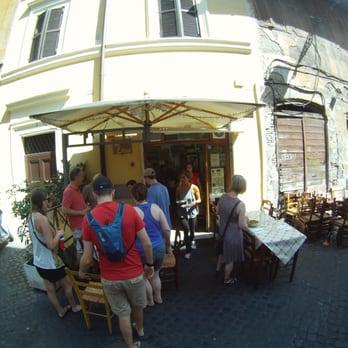 Eating Europe - First stop on our July 2015 food tour: Da Enzo Al 29. Popular small trattoria open early this day just for our group! - Food Tours Near Me - Rome, RM